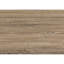 Table d'appoint pour chambre à coucher, avec tiroir de rangement, stratifié taupe et cadre en métal noir, espace de rangement élégant