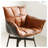 One table with two chairs reception set