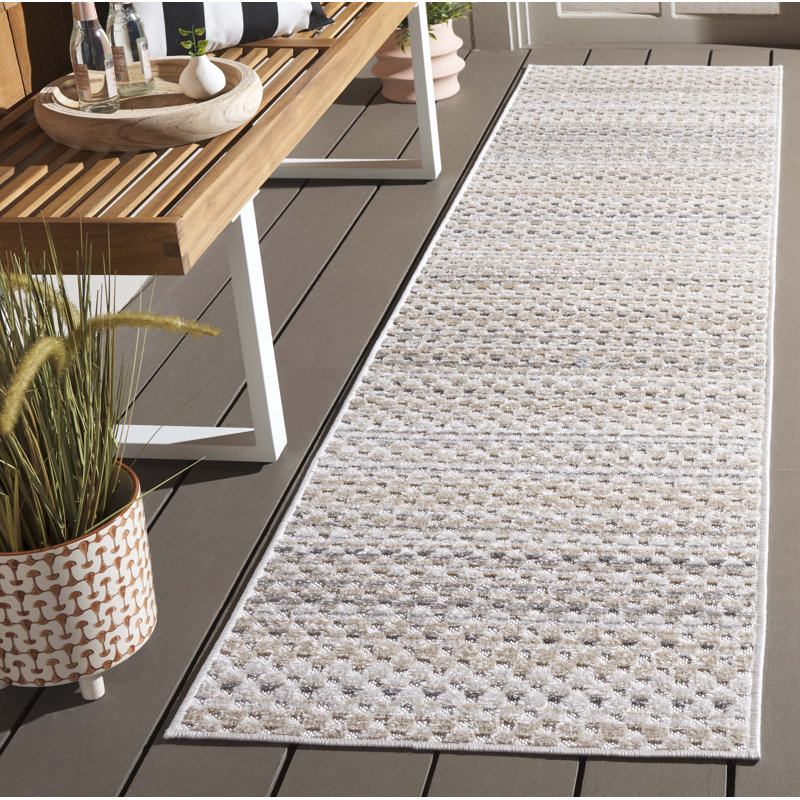Tapis abstrait Keydren Performance, Tapis de couloir 2 pi x 8 pi