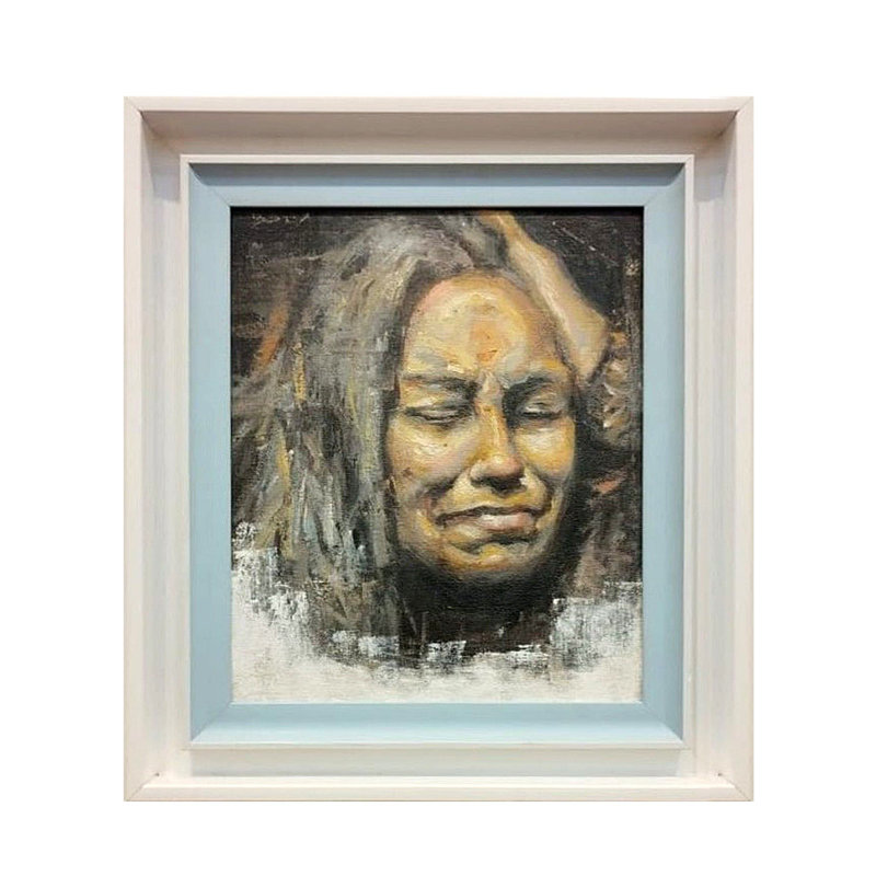 Expression | Par Boby Abraham | Huile sur toile | Peinture encadrée