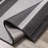 Colaine Gray Stripes Polyester Living Room Carpet-881938316