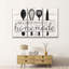 Ensemble de 3 outils de cuisine sur toile Happiness Is Hommade-302598415