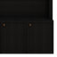 Arched Mudroon Coat Rack With Storage Bench, Hall Tree With 4 Hooks, Entryway Bench With 3 Cabinets And Adjustable Shelves-616773905