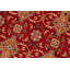 Tapis bourgogne rectangulaire en laine fait à la main 6 pi 1 po x 9 pi 4 po Pamrapo