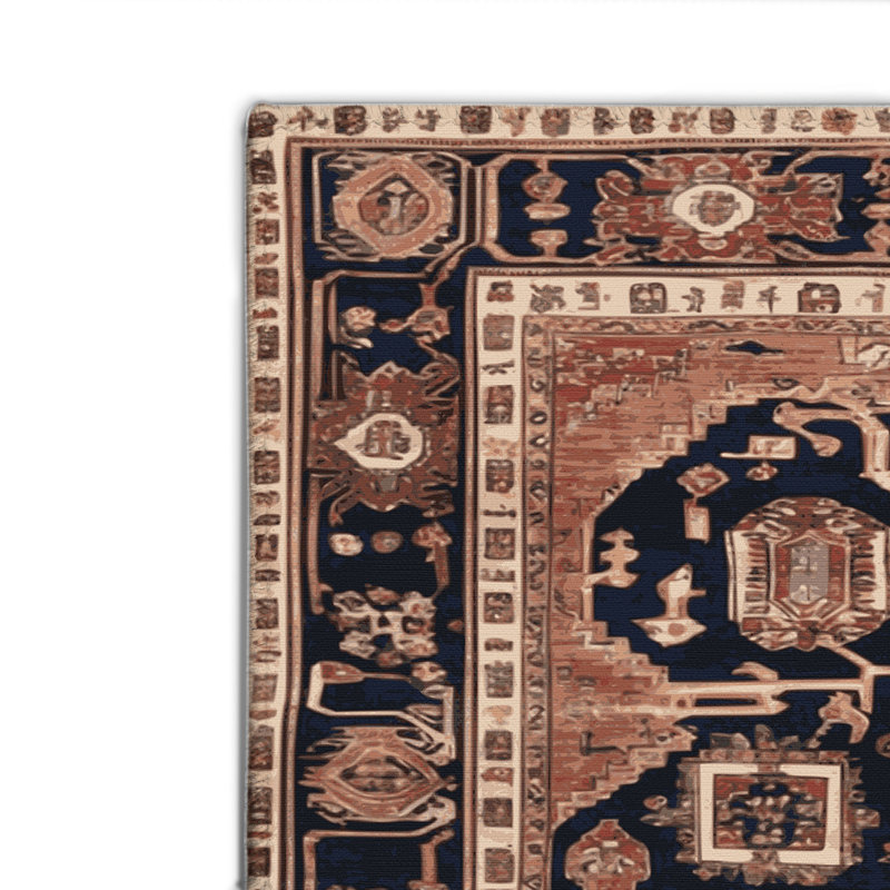 Tapis d'intérieur et d'extérieur brun Persian, Rectangulaire 2 pi x 3 pi