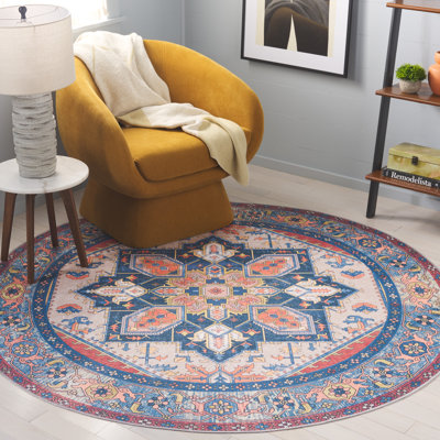 Alisha Area Rug with Non-Slip Backing