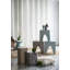 Tabouret cylindrique de jardin Capiz, table d'appoint
