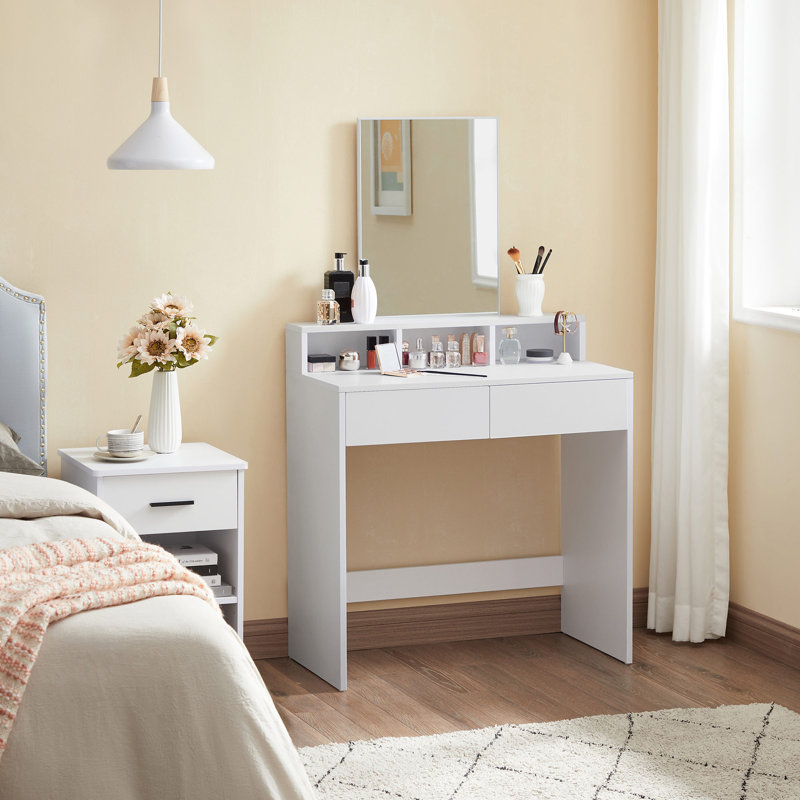 Dondale Dressing Table with Mirror without Stool