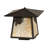 12" Square Stillwater Winter Pine Deck Light