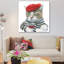 « cattitude iii » par myles sullivan, reproduction d’impression sur toile tendue-73365166-73365167-73365168