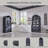 Cardentey Arched Storage Cabinet-993803534