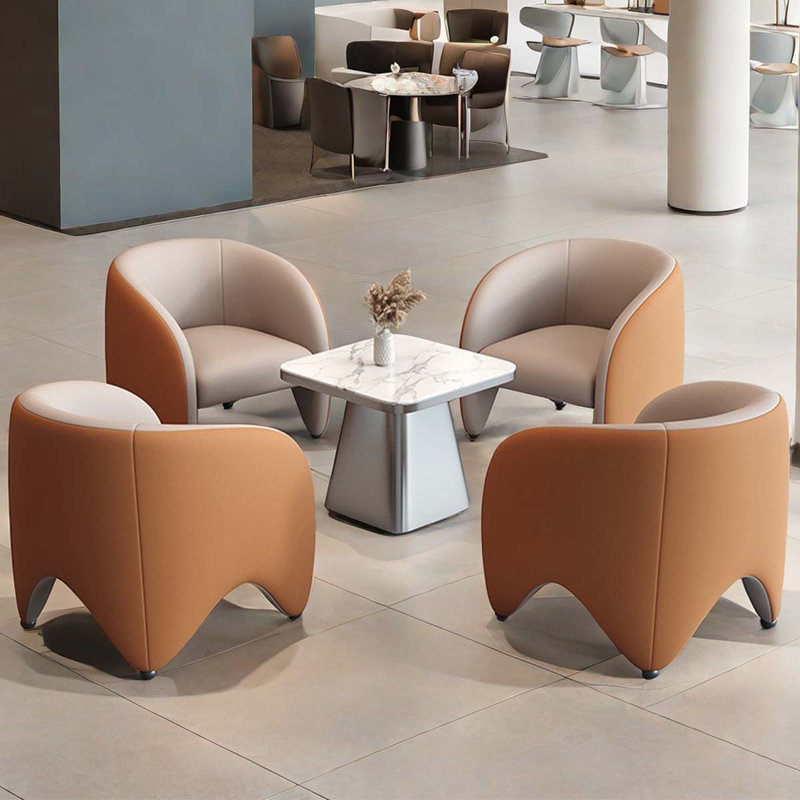 Chalie, Beige / orange