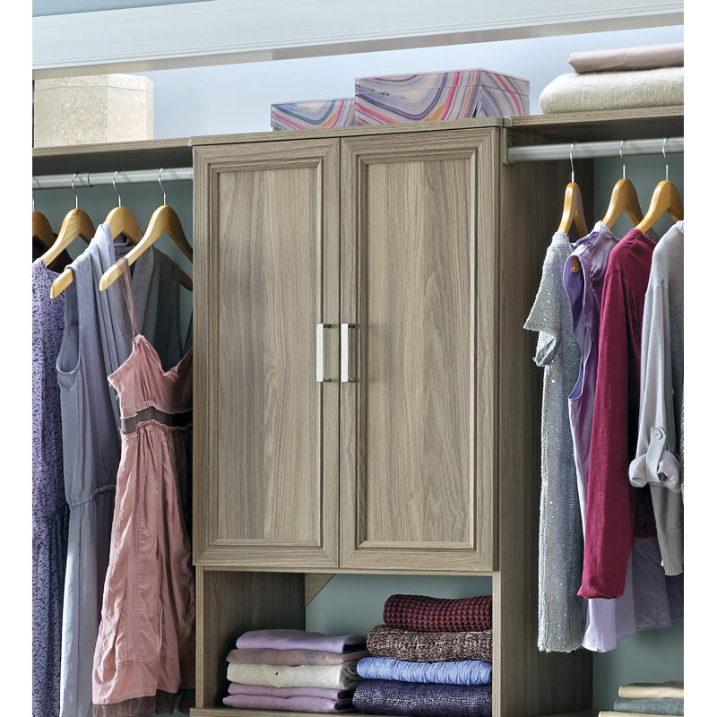 Pair of 24.92" wide SuiteSymphony doors, Gris naturel