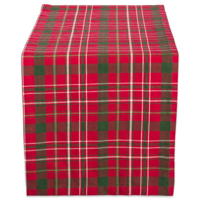 Sadie Tartan Holly Table Runner