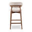 Tabouret de bar / de comptoir Alida Ena Lucia - siège en jute Harvest - structure Ebano-2043193068-2043193071