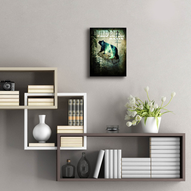 «Wind River I» par Lightbox Journal, art en verre acrylique, H 16 po x l 12 po x P 0,13 po