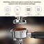 Machine à espresso programmable à 20 barres Electactic - Broyeur 30, mousseur à lait, argent