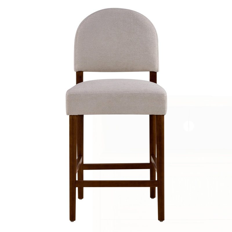 Tabouret de bar 26 po, Gris clair