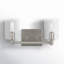 Haines 2 Light Transparent Dimmable Vanity Light-1146103926