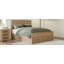 Structure de lit moderne en bois avec 6 tiroirs, plateforme, support de lattes en bois, aucun sommier nécessaire-1248979957