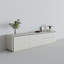 Meuble télé ouvert avec table basse et grand rangement-105341199