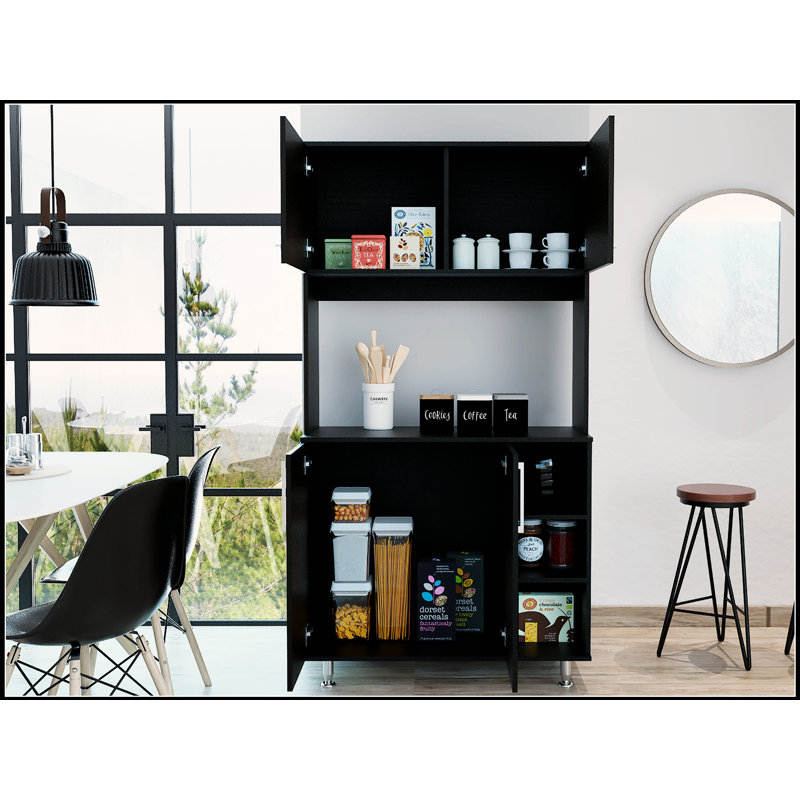 Table de bout Bone avec pied à griffes, élégante et polyvalente pour une décoration moderne et fonctionnelle., Noir