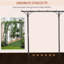 Exquise arche de treillis de jardin en métal pour un rehaussement extérieur polyvalent