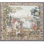 Hand-Knotted High-Quality Brown and Green Area Rug