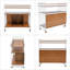 Table d'appoint d'appoint avec base en bambou-98284319
