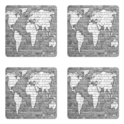 Square 4 Piece Coaster Set