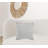 Gray Solid Modern Velvety Throw Pillow