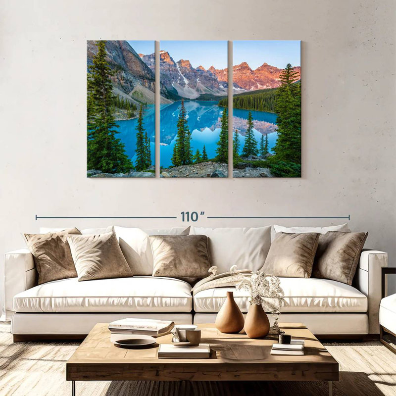 Alvord Banff, vallée des dix sommets, H 48 po x l 74 po