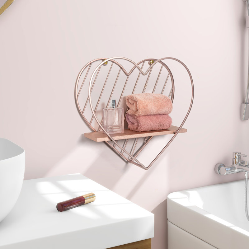 Floating Shelf, Rose Gold