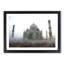Mist over the Taj Mahal in India - Picture Frame Painting Print-56860382-56860383