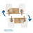 Calais 2 - Light Dimmable Vanity Light-1848305525