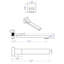 Garniture de bec de baignoire murale-38784663