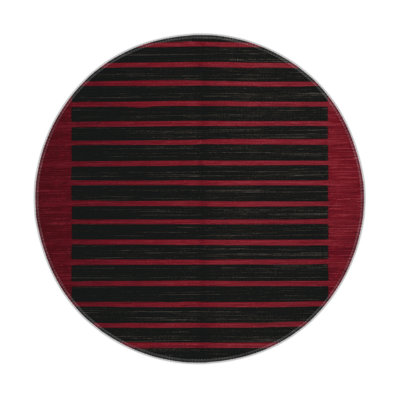Tapis intérieur / extérieur brun HorizontalStripes