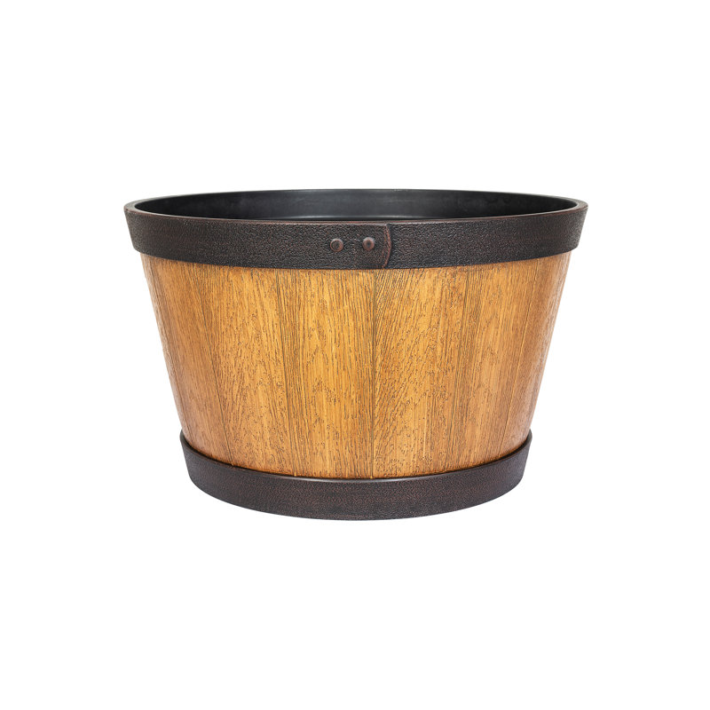 Oban Whiskey Barrel, Light Oak, 26cm H x 45cm W cm 45cm D