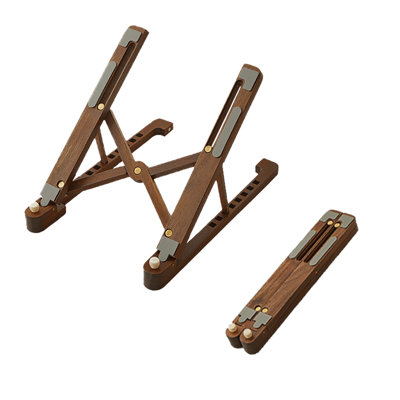 Porte-bloc-notes en bois manufacturé Mekael