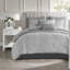 Pièces de literie pour très grand lit, jacquard en polyester pour chambre à coucher moderne
