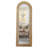 Handwoven Rope Frame Arched Full Length Mirror for Living Room, Bedroom, Bathroom-1628531832