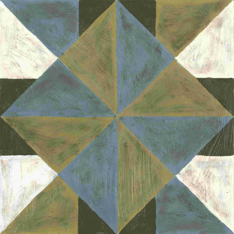 Patchwork Tile IV, 12" H x 12" W