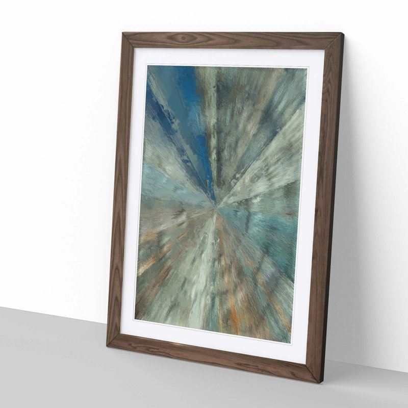 Pinpoint - Framed Print, Walnut, 91cm H x 60cm W x 2cm D
