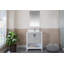 Ensemble de meuble-lavabo simple 29,5 po avec miroir Cnut-46783348