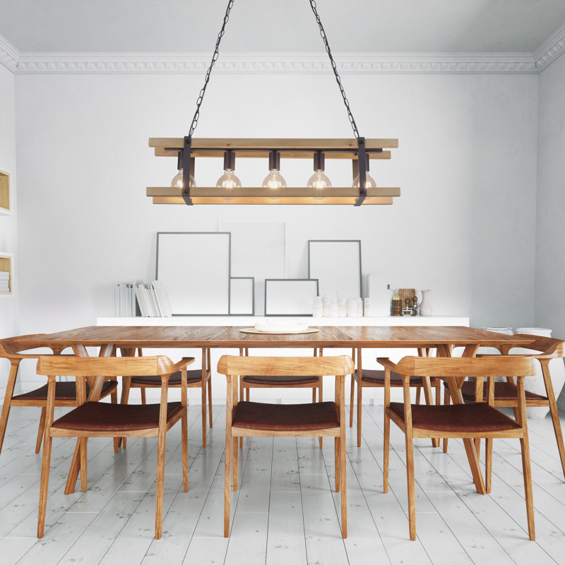 Aighan 5 - Light Kitchen Island Pendant
