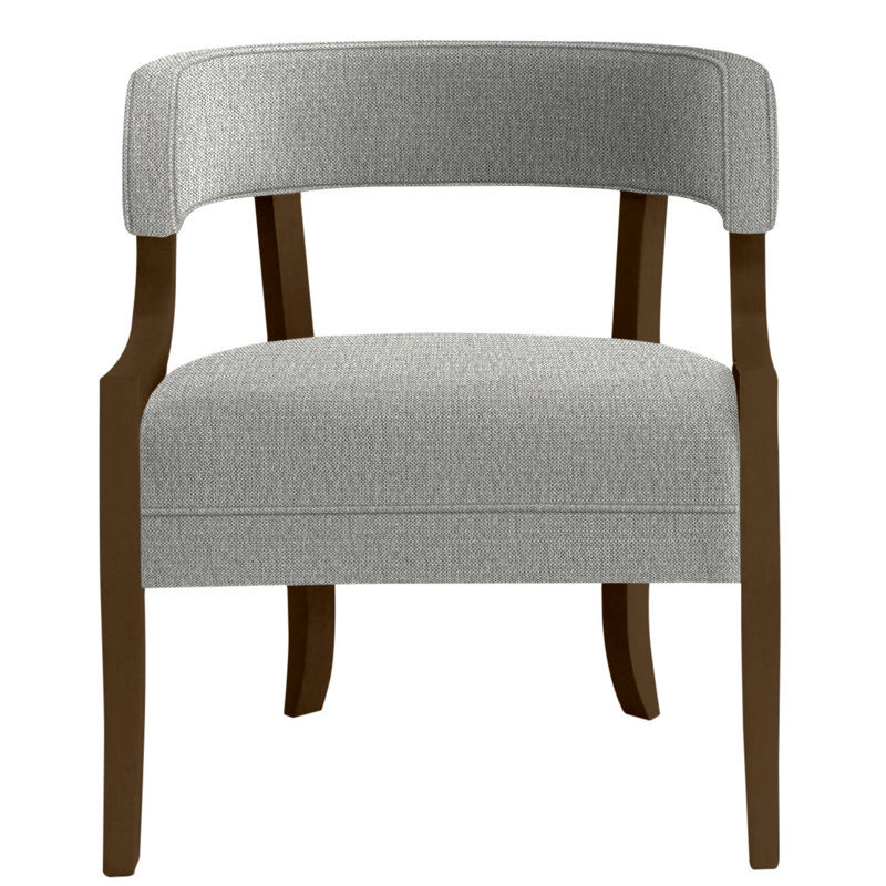 Thom Filicia Home 25"Otisco Chair, Tarbee Dove, Navajo
