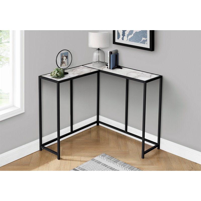 Table d'appoint polyvalente pour console, entrée, coin, salon et chambre à coucher avec design contemporain et moderne
