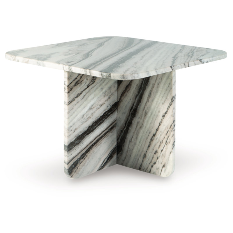 Table basse Baretton, H 18 po x l 26 po x P 26 po