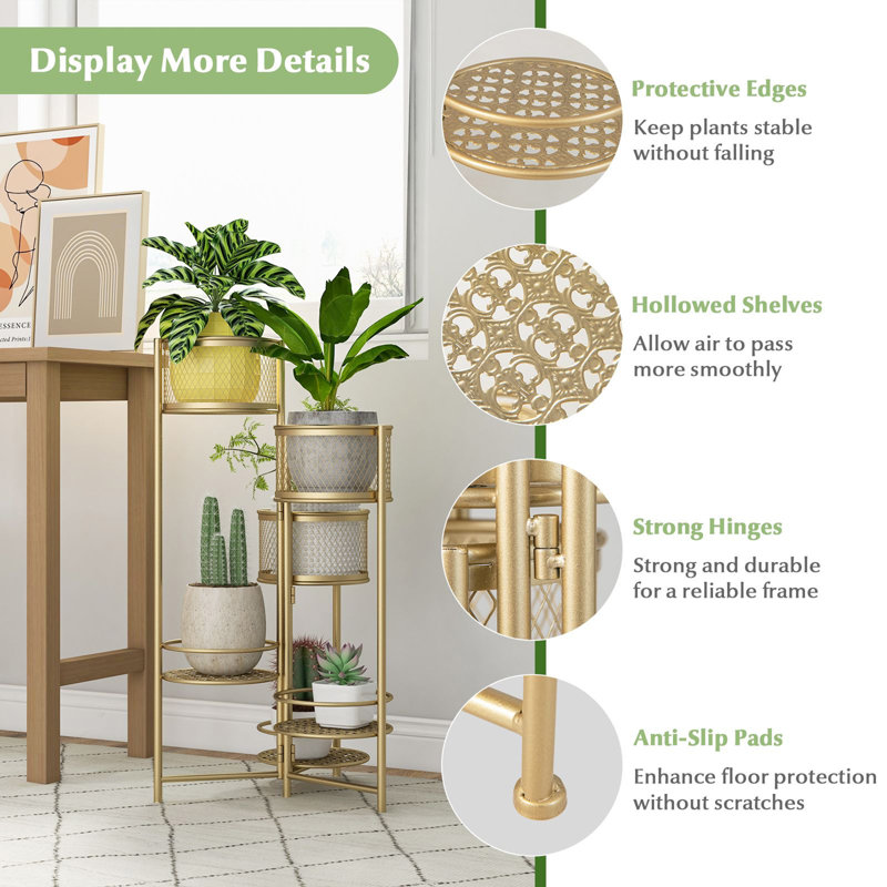 Halcourt Plant Stand 6 Tier