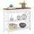 Rectangle MDF ConsoleTable with Drawers;Shelves-501107736-501107731